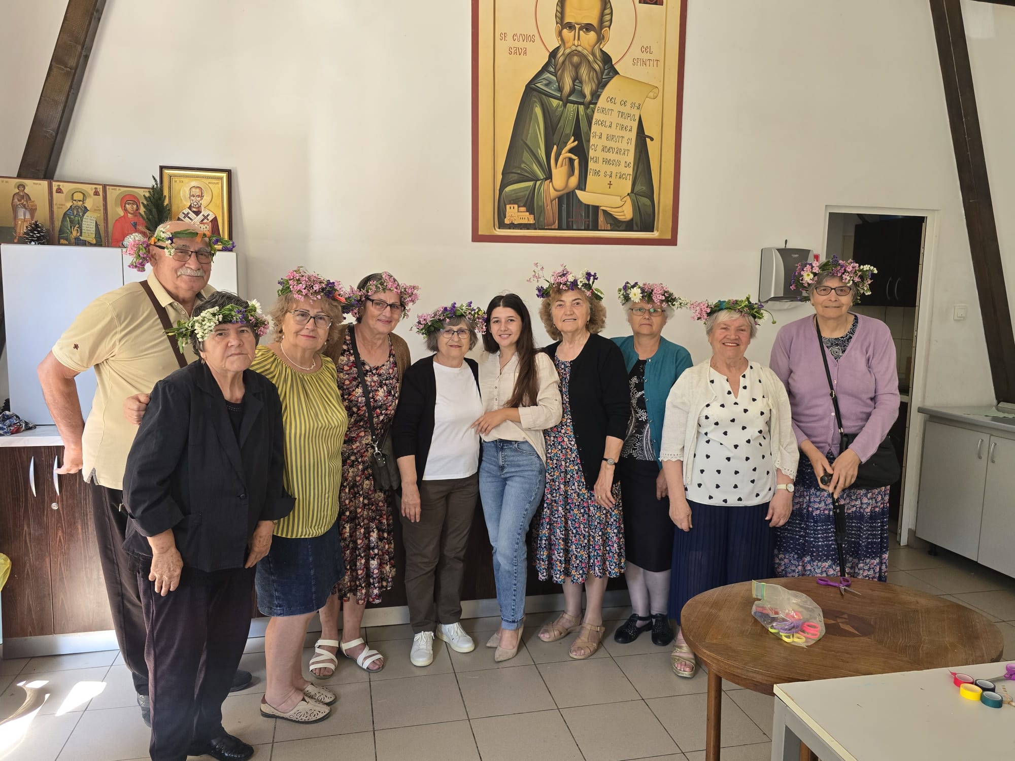 Activități cu persoanele cu deficiențe de auz la Centrul de Zi